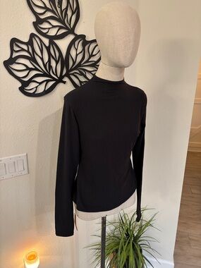 NWT: SKIMS - TURTLENECK COTTON JERSEY TEE